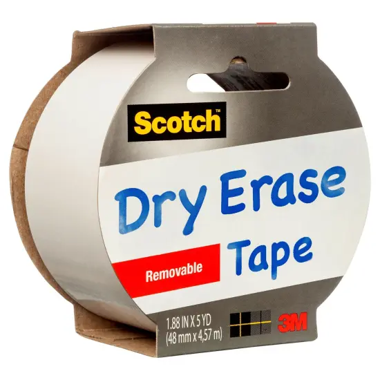 Dry Erase Tape, 1.88" x 5yd {1}