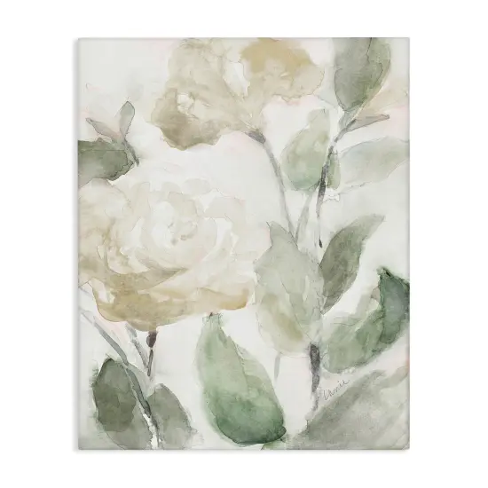 Stupell Industries Charming Abstract Florals Canvas Wall Art {1}