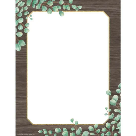 Eucalyptus Computer Paper, 8-1/2" x 11", 50 Sheets {1}