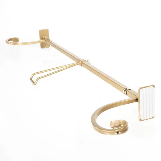 Garland Hanger - Slim Single Door Gold {1}