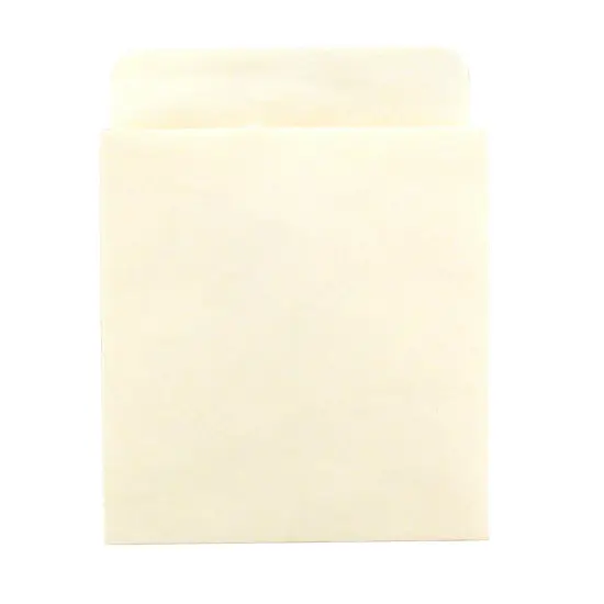 Library Pockets 3.5" x 4.5" Self Adhesive - Manila, Pack of 50 {1}