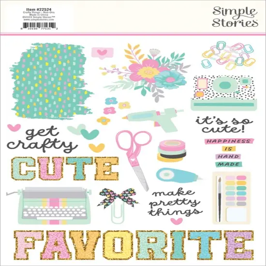 Crafty Things Rub-Ons-6"X8" {3}