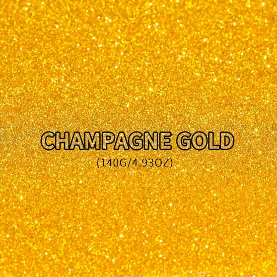 Gold Glitter, Gold Fine Glitter for Crafts, 140G /4.93OZ {5}