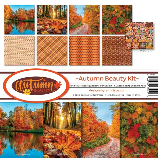 Reminisce Collection Kit 12"X12"-Autumn Beauty {1}
