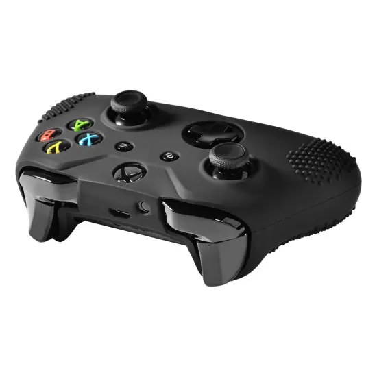 Insten Black Silicone Skin Case for xBox One / xBox One S / xBox One X Remote Controller {3}