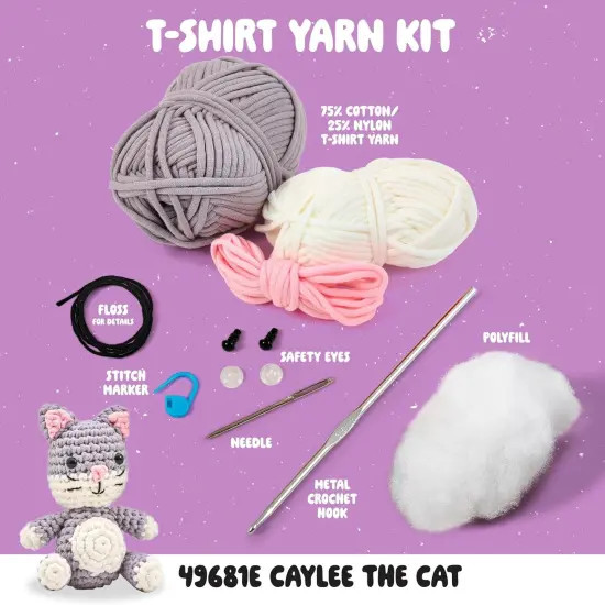 2 Piece Complete Crochet Kit, Pet Pals {1}