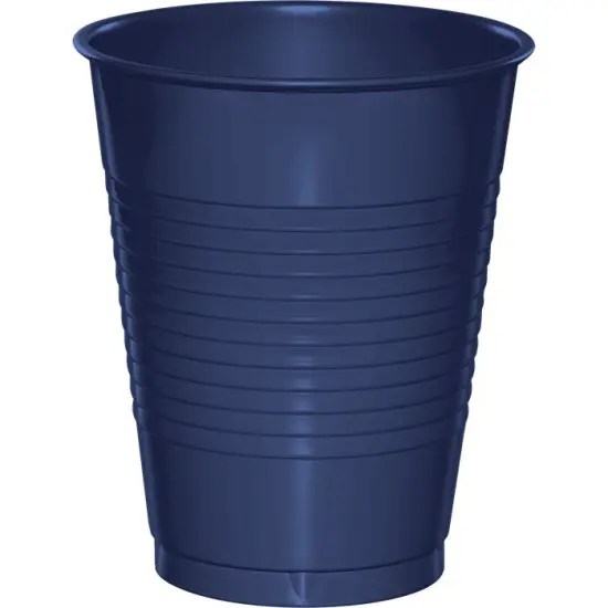 240 pc Bulk Navy 16 oz Plastic Cups {1}
