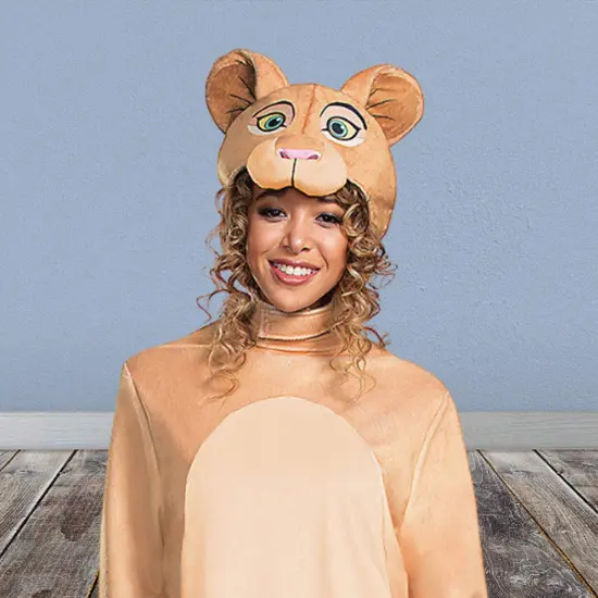 Adults Nala Jumpsuit Costume with Headpiece, Disney&rsquo;s The Lion King S/M Adult Small/Medium fits sizes 38&ndash;40 {4}
