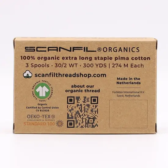 30wt Organic Pima Cotton Thread Trio Set 3ct Pretty Pinks 300 Yard Spools {5}