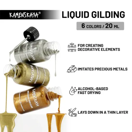 LIQUID GILDING | COPPER | KAMENSKAYA INK {4}