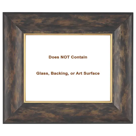 Imperial Frames Saint James CollectionDark Polished Burl with Gold Accent, Hand-Finished Wood Frame, Museum-Quality Open Back Frame for 3/4 Deep Canvas & Panels {5}