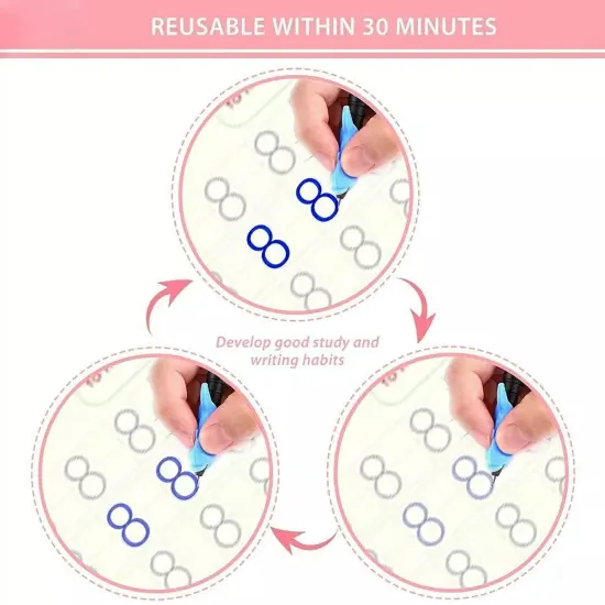 Kitcheniva Magic Practice Copybook Number Book Set {5}