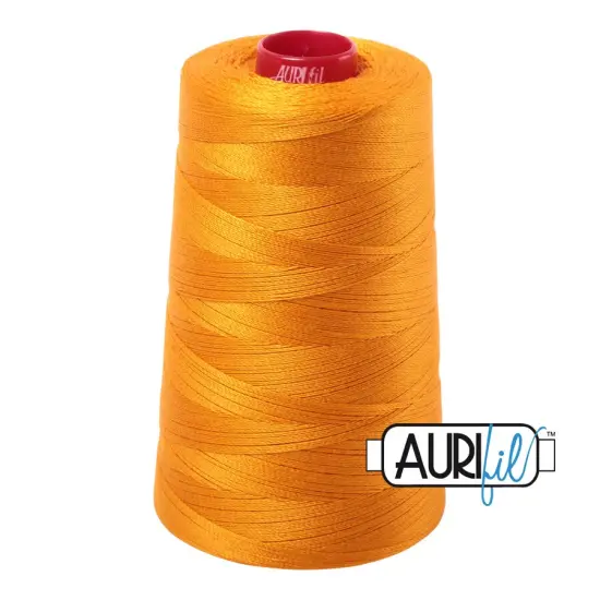 Yellow Orange (2145) | 12wt Cone (1750M / 1914Y) | Aurifil Thread {1}