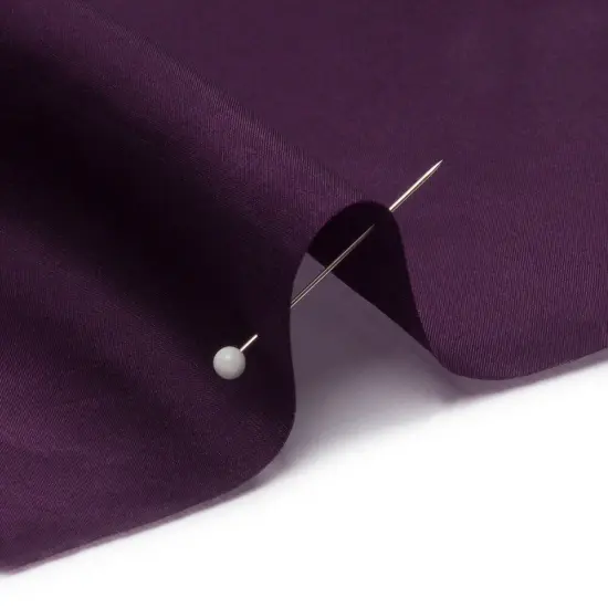 1 Yard Soft Luxurious Blackberry Silk or China Silk Habotai Premium Flowing 44 Inches Width {2}