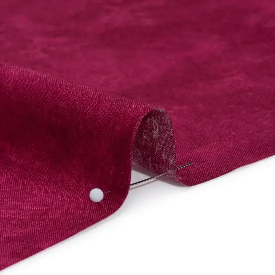 1 Yard Plumberry Fresco Texture Printed Quilting Cotton Cotton Lightweight Supple Drape 44 Inch Width {3}