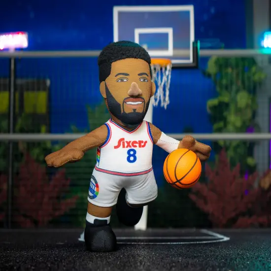 Bleacher Creatures Philadelphia 76ers Paul George 10" Plush Figure (City Edition '24-'25) {6}