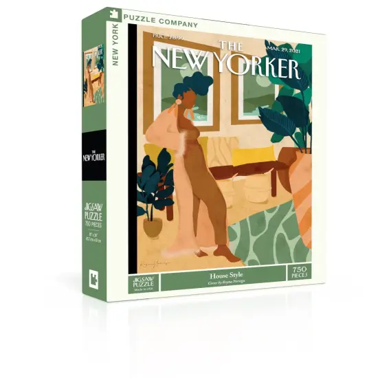 New York Puzzle Company House Style 750 Piece Piece Jigsaw Puzzle {2}