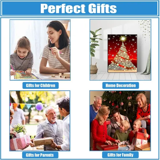 5D Diamond Painting Kits - Christmas Tree Diamond Art Kits {3}