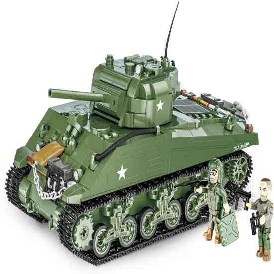 COBI Historical Collection World War II M4A3 Sherman Tank {2}