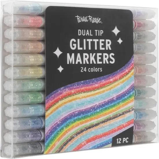 Dual Tip Markers - Glitter {3}