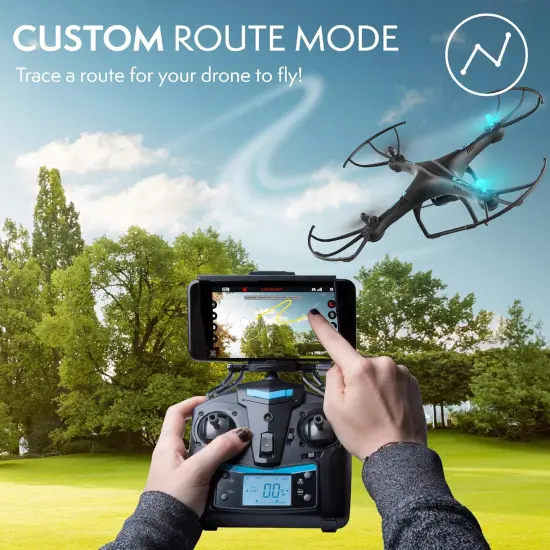 Force1 U45W Blue Jay Drones with Camera for Adults and Kids {3}