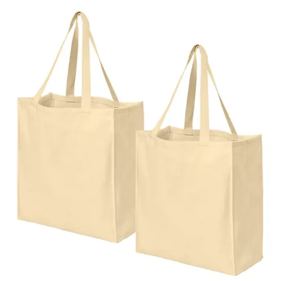 Port Authority&reg; Ideal Twill Over The-Shoulder Grocery Tote {3}