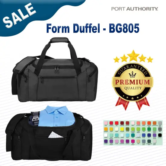 Port Authority&reg; Form Duffel Dark Grey {2}