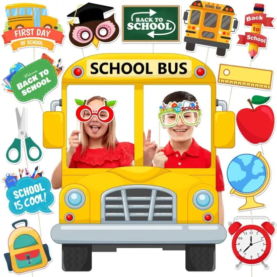 Back to School Photo Booth Props {1}