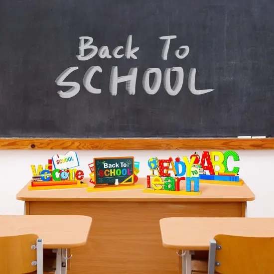 4 Pieces Back to School Party Decorations {5}