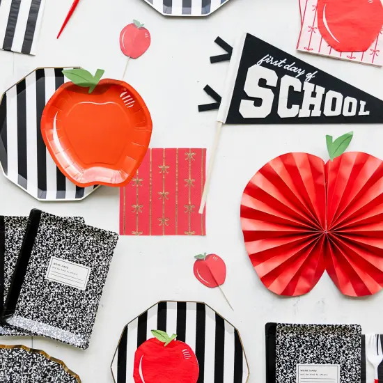 CHERRY RED SIGNATURE BOW SMALL NAPKINS {2}