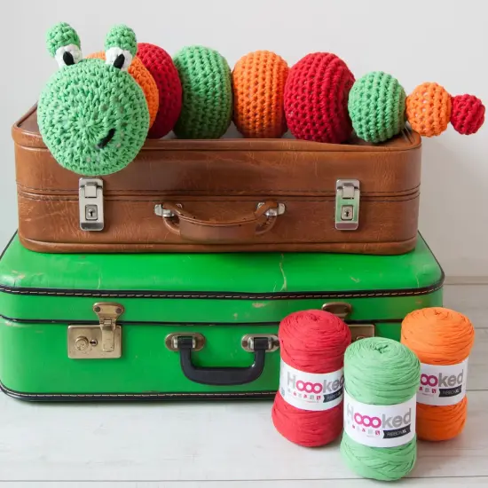 DIY Crochet Kit by Hoooked Caterpillar Clark PAK118 {1}
