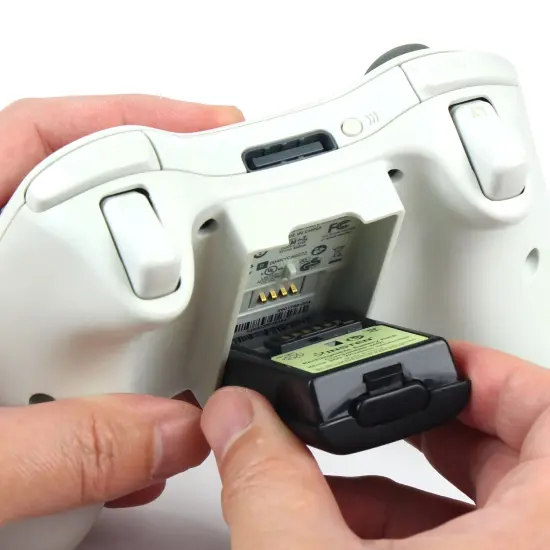 1-Pack Rechargeable 3600mAh Battery Pack for Xbox 360 Wireless Remote Controller - Black by Insten {6}