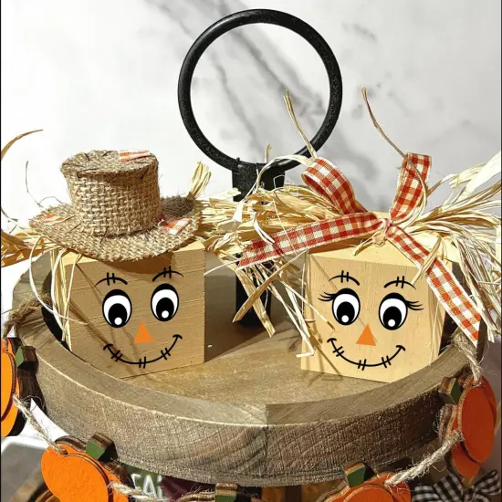 56pcs - Pumpkin Stencil Autumn Leaf ,3inch Fall Stencils for Painting on Wood {4}