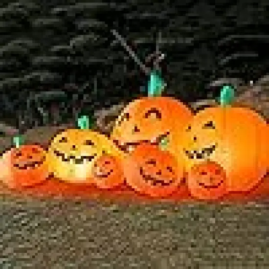 Pumpkin Patch Fall Inflatable Thanksgiving {1}