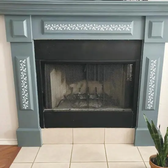 Large Border Flower Stencils {2}