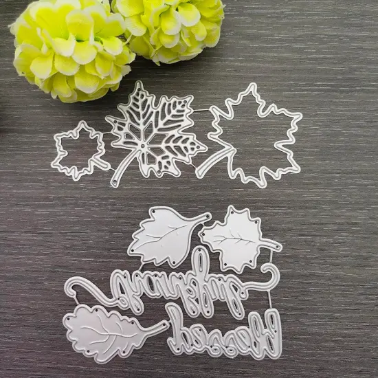 Thanksgiving Fall Metal Die Cuts for Card Making Embossing Stencils {3}