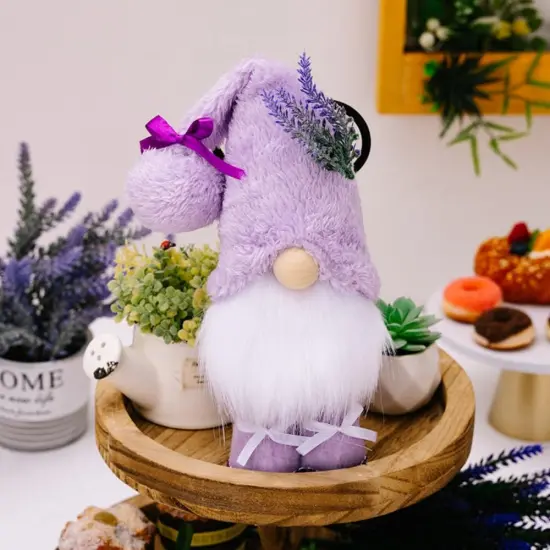 Lavender Spring Decorations Tomte Decoration {1}