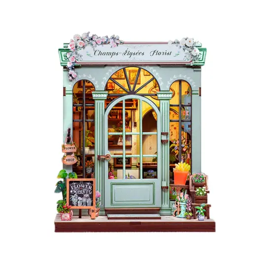 DIY Book Nook Kit - Champs-&Eacute;lys&eacute;es Florist {1}