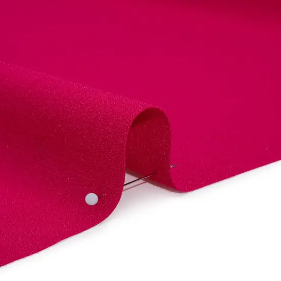 1 Yard Hot Pink Solid Rayon Crepe Fabric 54 inch Width {2}