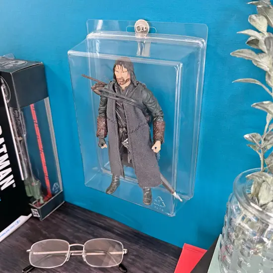 Collecting Warehouse Clear Plastic Clamshell Package / Storage Container, 6.63" H x 4.75" W x 1.75" D {5}