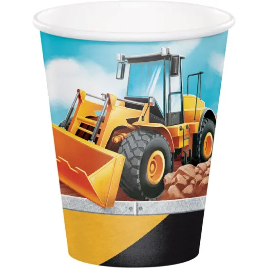 96 pc Bulk Big Dig Construction Cups {1}