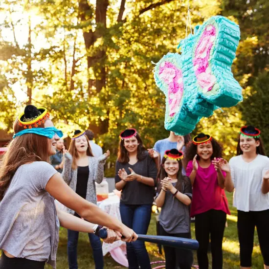 12 Pcs Mexican Fiesta Mini Sombrero Hats Headbands - Cinco de Mayo Decorations, Dia de Muertos Party Supplies and Favors {5}