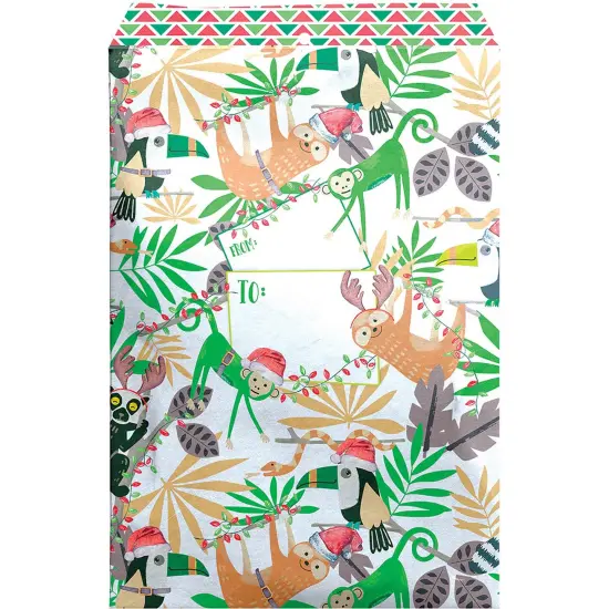 Pack/6: Holiday Break Theme Mailing Envelope - 9 x 1/2 x 12" {1}