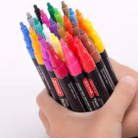 Oil-Based Paint Markers, Fine Point 24 Colors {4}