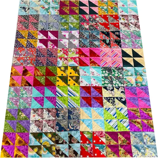 25pcs 8" x 8" Cotton Quilting Fabric Squares Fat Quarter Bundles Fabric {5}