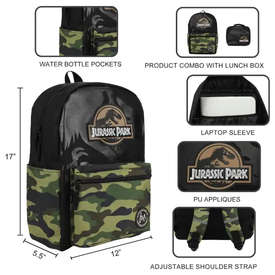 Jurassic Park Backpack & Lunch Set {2}