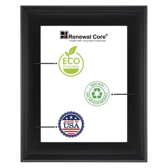 Cardinali Plein Aire Frame, Black 4x4", 3 Pack &ndash; 3" Wide Moulding with Raised Edge 1/2" Rabbet Depth, Classic Canvas Frame for Painting or Artwork, Made in USA {5}