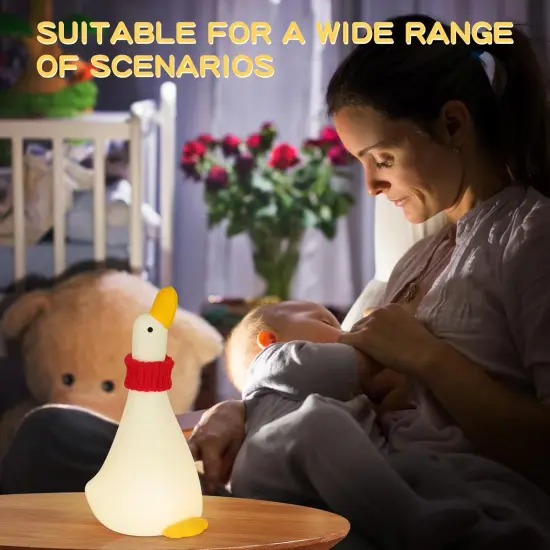 Cute LED Duck Night Light {5}