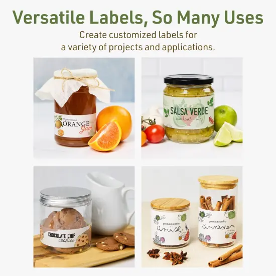 Avery Dissolvable Labels, 1.5" x 7.5" Rectangle {5}