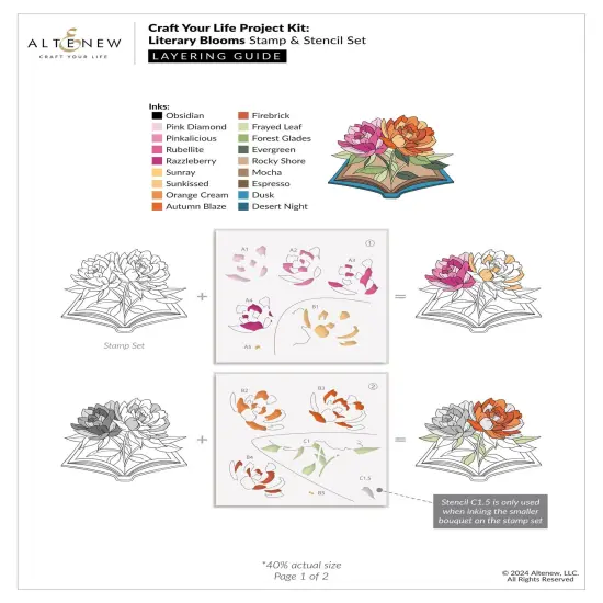 Craft Your Life Project Kit: Literary Blooms {4}